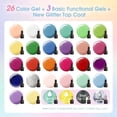 thumbnail image 2 of Set de esmaltes de uñas en gel ROSALIND, 30 unidades, con capa base y caja de regalo, 2 of 9