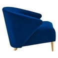 thumbnail image 5 of Modway Odyssey Performance Velvet Armchair in Navy, 5 of 8