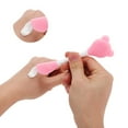 thumbnail image 3 of Unique Bargains 2 Pcs Smooth Facial Mask Brush Knife-shaped Light Pink, 3 of 5