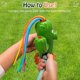 thumbnail image 4 of Baby bath water toy - Sprinkler for Kids Outdoor Play, Sprinkler Toy with 6 Wiggle Tubes, Outside Backyard Lawn Toys, Splashing Fun for Over 3 Year Boys Girls, Attach to Garden Hose, Cactus, 4 of 5