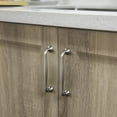 thumbnail image 6 of Goo-Ki 6 Pack 5'' Center to Center Vintage Satin Nickel Cabinet Pulls, Sleek Zinc Alloy Cabinet Handles for Classic Furniture Drawer Hardware, 6 of 7