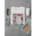 thumbnail image 3 of Della Rose Maltese T-Shirt Men -Carolee Vitaletti Designs, Male Small, 3 of 4