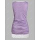 thumbnail image 3 of TAPA DE TANQUE DE PANEL DE CORDADOR PLOS Rosegal  Camisetas sin mangas de talla grande, 3 of 5