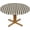 D, variant on Round Tablecloth 60 Inch, Beige Buffalo Check Plaid Round Tablecloth Spillproof Soil Resistant Tablecloth Table Topper for Dining, Party, Buffet, Wedding