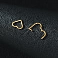 thumbnail image 5 of QQTDFG 16G Titanium Nose Ring Hinged Clicker Septum Piercing Ear Helix Piercing Jewelry-Style 3-8mm-Gold, 5 of 5