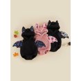 thumbnail image 3 of RUINIXCW Baby Bat Halloween Costume Wing Design Warm Plush Sleeveless Hooded Romper, 3 of 8