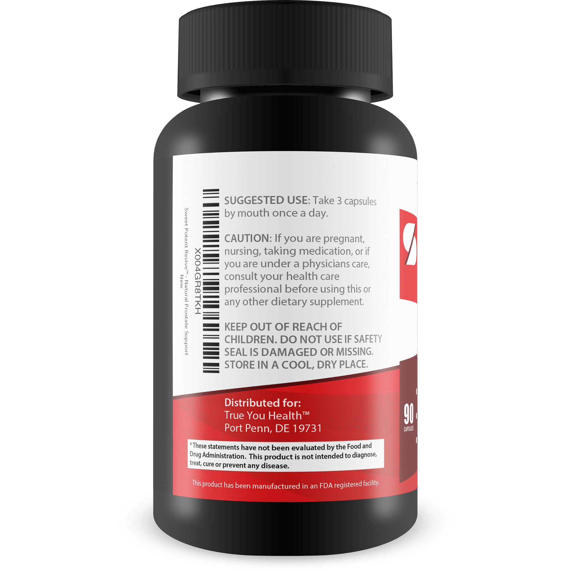 Sweet Potent Revive - Our Best Prostate Support Supplement for Men’s Health - Advanced Prostate Supplements for Men - Prostate Health Supplements for Men Prostate Pills for Prostate Health