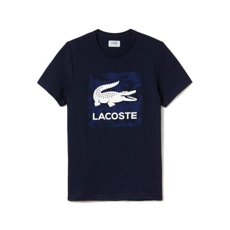 - Lacoste Men Sport Tennis Print Technical Jersey T-Shirt