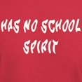 thumbnail image 3 of CafePress - No School Spirit Dark T Shirt - Men's Classic Graphic Cotton T-Shirt, 3 of 4