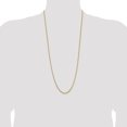thumbnail image 2 of 14k Yellow Gold 30 Inch 2mm Byzantine Link Chain Necklace Pendant Charm, 2 of 9