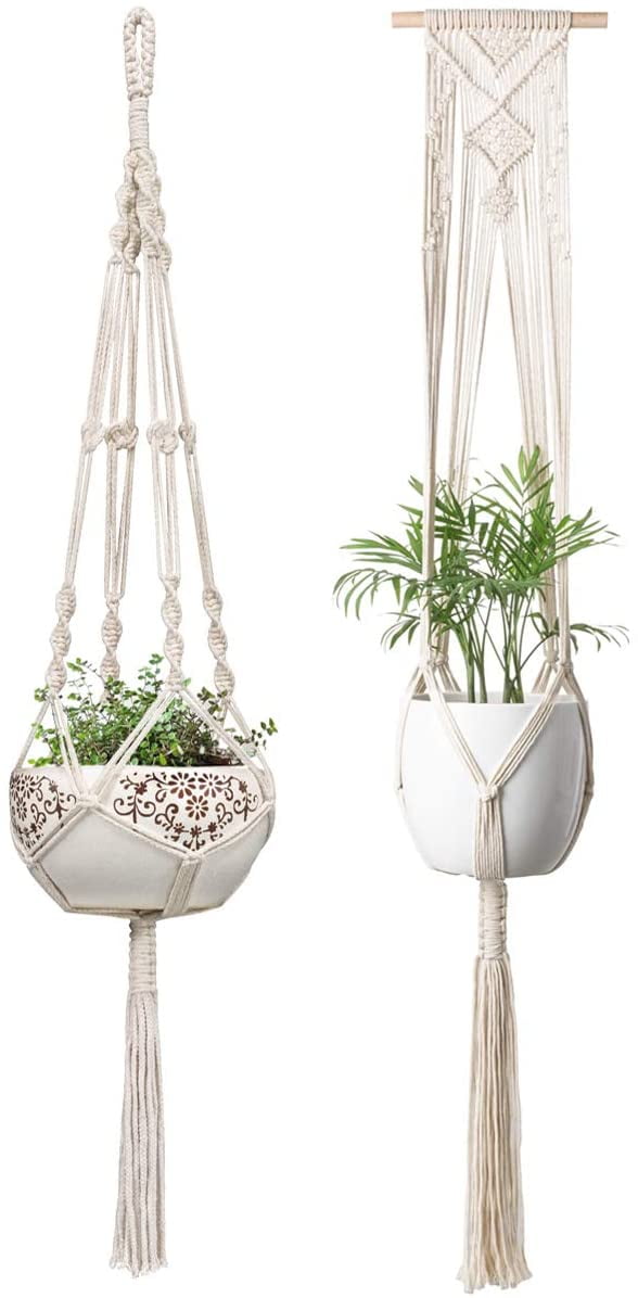 Macrame plant hanger Macrame plant holder Boho planter Macrame tapestry for plantsGift for plantloversHousewarming giftWindow decor