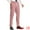 Red White, variant on Unique Bargains Men's Striped Dress Pants Straight Leg Color Block Business Trousers 28 Purple White