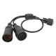 thumbnail image 1 of Adaptador de cable de diagnóstico de 14 pines y 9 pines 457-Caucho ABS 6114 de alta flexibilidad para ET3 OBD2 317-7485, 1 of 14