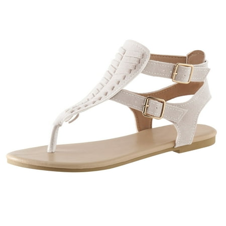 

Pyhlmscde Womens Flat Heel Sandals Open Toe Clip Toe Thong Sandals Beach Flip Flops Sandal Summer Casual Party Dress Shoes