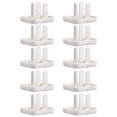 thumbnail image 2 of Agiferg Infant Electric Shock Prevention Two-hole And Three-hole Power Socket Cover Socket Protection Cover（10pcs）, 2 of 2