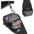 thumbnail image 6 of Xecao's Spring Flower Seasonal Print Sling Bag: A Versatile Chest, Shoulder, and Crossbody Backpack for Casual Days Out, Perfect for Both Men and Women, 6 of 6