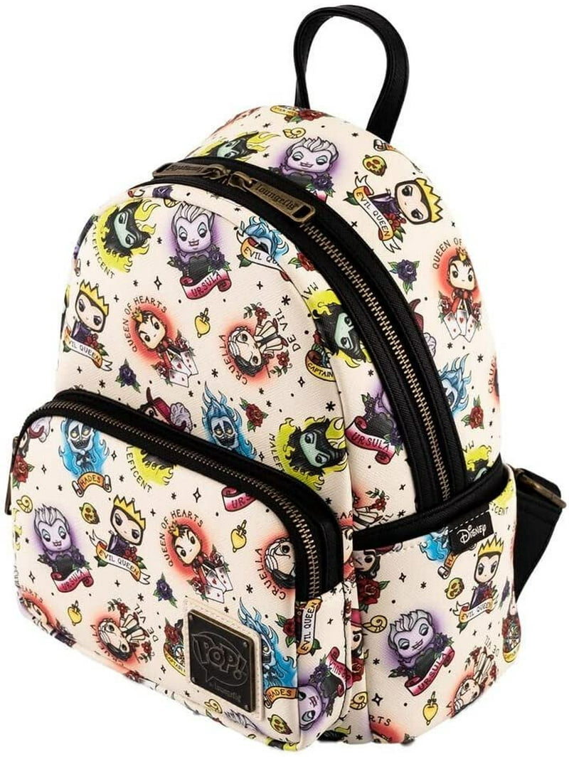 art mini backpack EXCLUSIVE DROP: Loungefly Disney Winnie the Pooh Sketch Character AOP Pliant adjustable shoulder straps and handles at the top Hand-Painted Mini Backpack Become