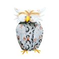 thumbnail image 1 of Wrought Iron Animal Painted Peacock Garden Statues With Solar Lights For Courtyard Balcony Decor, 1 of 13