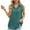 Green, variant on Uaswgudfs Women's Basic Lapel V-Neck Blouse - Summer Work Formal Button Down Shirt, Sleeveless Casual Tank Top with Office
