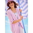 thumbnail image 2 of Woman Within Plus Size Perfect Tie-Front Bow Cardigan, 2 of 2