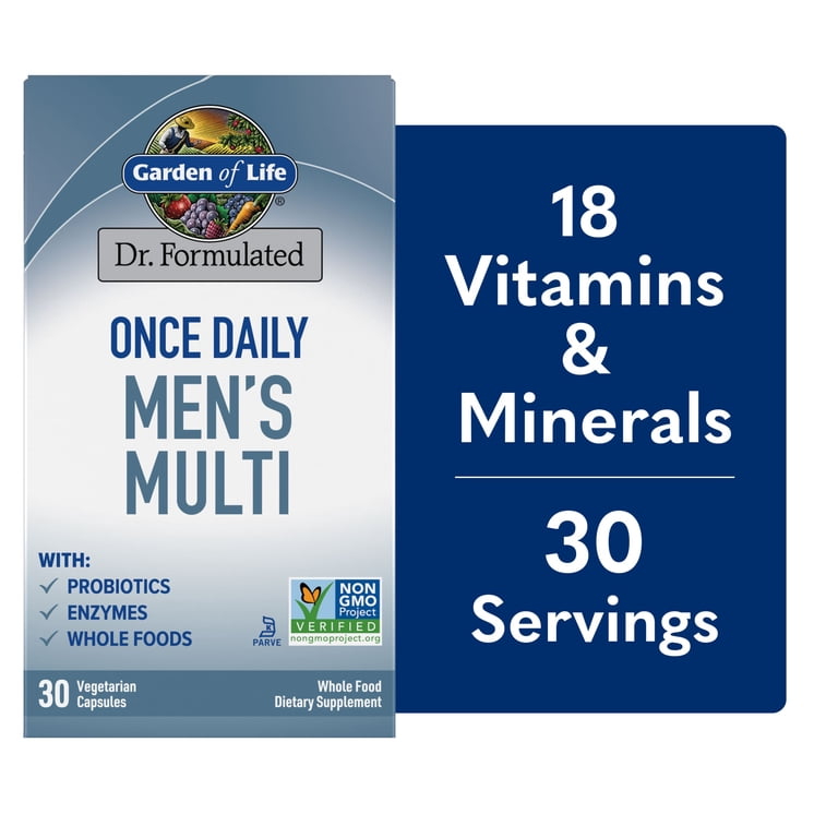 Garden of Life Dr. Formulated Men's Multi, 30 Capsules photo 1