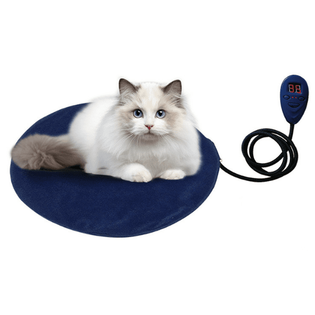 Alfombrilla térmica para perros y gatos, cojín térmico para perros y gatos, manta térmica para gatos y perros, temperatura constante, antimordeduras (30 x 30 cm)