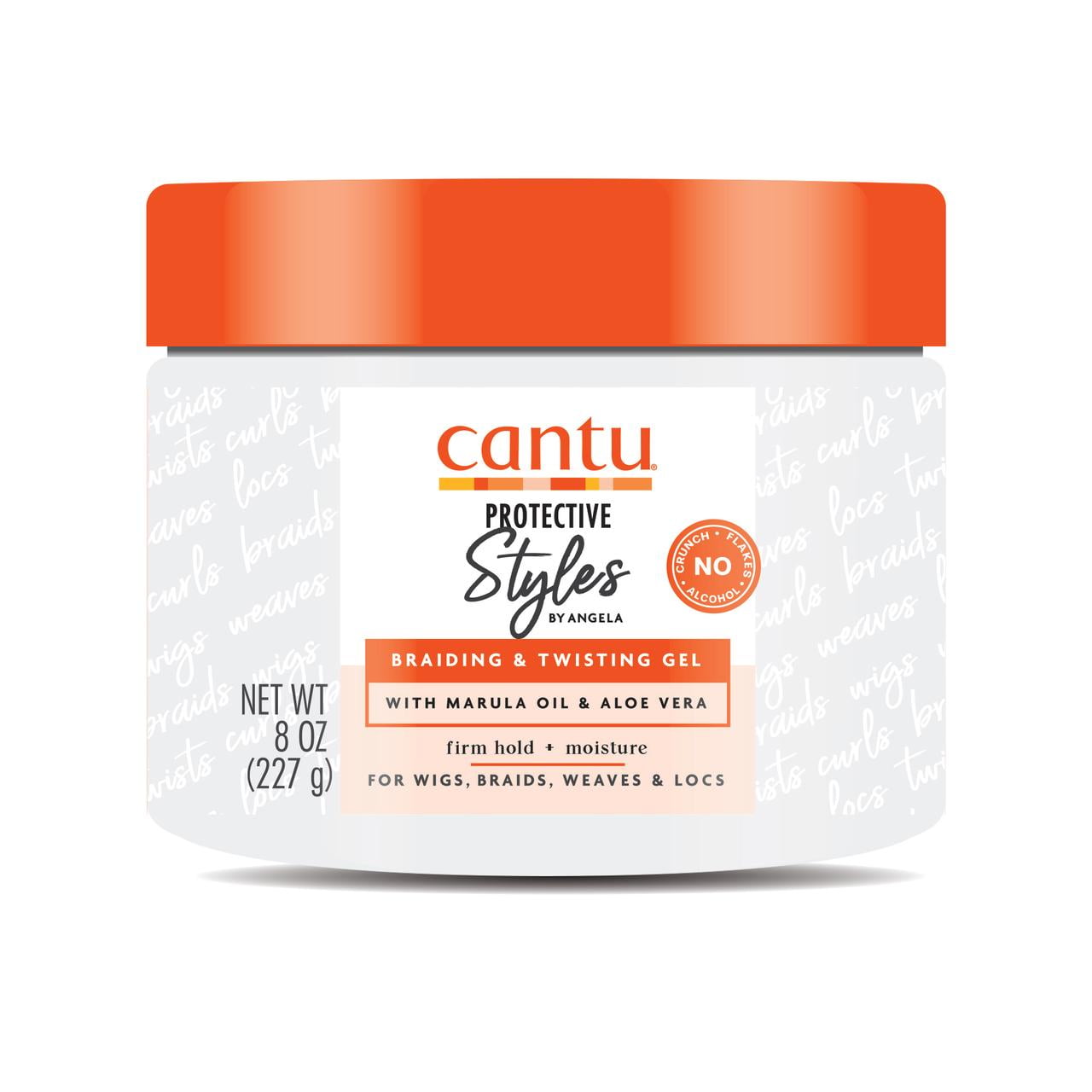 Cantu Protective Styles Braid Twisting Gel, 8 oz