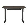 thumbnail image 2 of Techni Mobili Alto Sit-To-Stand Workstation Computer Desk in Hickory, 2 of 6