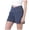 Z1-Dark Blue, variant on Womens Plus Size Jean Shorts High Waisted Stretchy Midi Bermuda Denim Shorts (Dark Blue, 0XL)