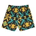 thumbnail image 2 of Aztec Geometric Abstract Pattern Swim Trunks Quick Dry Beach Pool Board Shorts Lightweight Stylish Print Sizes 2T to XL, 2 of 8