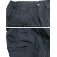 thumbnail image 3 of Men's Classic Tactical Pro Durable Utility Multipocketed Work Cargo Pants (Navy, 38W x 30L), 3 of 3