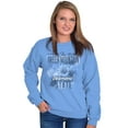 thumbnail image 4 of Vermont Cute State Flower Souvenir Women Crewneck Sweatshirt Brisco Brands S, 4 of 6