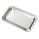 thumbnail image 1 of Serving Platter Square Stainless Steel Dish Tray Barbecue Plate Silver Color for Home S, 1 of 5