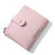 thumbnail image 2 of Cartera corta para mujer, cartera sencilla, monedero de PU, tarjetero, cartera de mano con cremallera de moda, 2 of 6