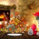 thumbnail image 5 of 5D DIY Art Decoraciones Mesa Kit Adornos Escritorio Forma Especial Lámpara Aceite Pájaro Calabaza para Oficina en El, 5 of 9
