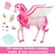 thumbnail image 3 of Barbie Doll Toys, Pegasus Pink Winged Horse Toy with 10 Accessories Including Puppy & Barrettes, Inspired A Touch of Magic, 3 of 5