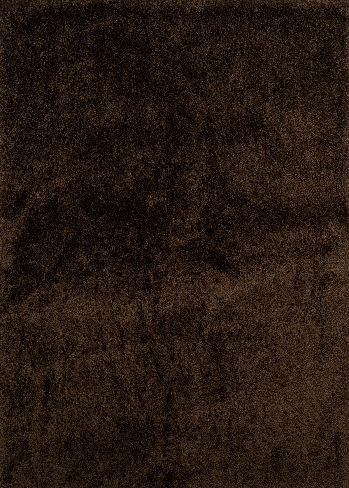 United Weavers Benella Lurleen Chocolate Woven Polyester Shag Area Rug