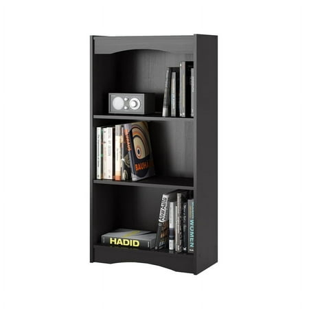 Sonax - 3-Shelf Bookcase - Black