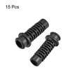 thumbnail image 2 of Unique Bargains Bottes de Soulagement de la Tension 34mm PVC Cord Protector Sleeve Cover pour 2 AWG Câble Électrique Noir 15Pcs, 2 of 3