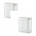 thumbnail image 1 of Oleegame 2PC Blue Juice Plastic Wraps Storage Box Plastic Wrap Storage Box Kitchen Hole Removable Wall Mounted Plastic Wrap Storage Box, 1 of 9