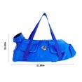 thumbnail image 3 of SUTENGDA SPOORYOO Dog Purse Carrier with Pocket and Safety Tether Dog And Pussy Going Bag Portable Foldable Shoulder Bag Pussy Scratching And Gnaw Fixed Bag With Straps, 3 of 8