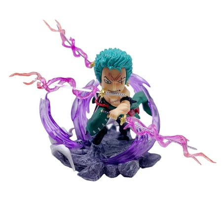 Dxuioz 14cm GK Roronoa Zoro Figure Action Figure PVC Handmade Sculpture Desktop Figure Collectible