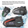 thumbnail image 4 of Yajisi KUQIBAO K20 Motorcycle Helmet Headset BT5.1 Noise Reduction Headphone Waterproof Hands-Free Calling Black Hard Mic[cite: 1], 4 of 9