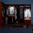 thumbnail image 3 of 2-Pack LED Closet Lights, 6-LED Motion Sensor Under Cabinet Light Battery Operated LED 90° Rotation Portable Night Lamp Bar for Closet, Cupboard, Kitchen, Pantry Stair, Garage, 3 of 9