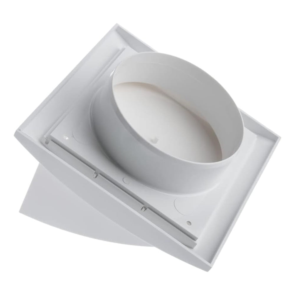 ABS Exterior Wall Ventilation Grille Range Hood Duct Air Outlet With Valve