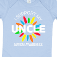 thumbnail image 4 of Inktastic I Support My Uncle Autism Awareness Boys or Girls Baby Bodysuit, 4 of 5