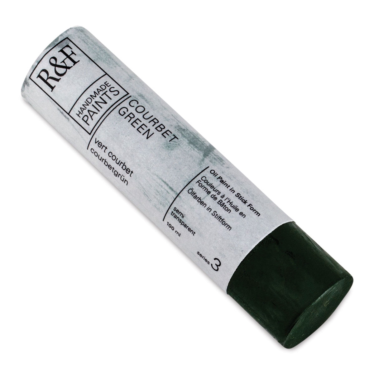 R&F Handmade Paints Pigment Stick, 100ml, Courbet Green
