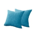 thumbnail image 2 of Toystoory 2 piezas de fundas de almohada para sala de estar, cama, funda de almohada cuadrada decorativa, funda de cojín para coche, suministros Decoración del hogar Azul, 2 of 6