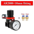 thumbnail image 2 of AR2000 1/4'' Air Pressure Regulator Control Compressor Pump, Gas Regulating Treatment Units With Gau Adjustable ,Widely Used, 2 of 7