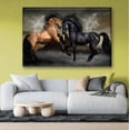 thumbnail image 2 of Cuadro Canva Pixtreats listo para Colgar Dos Caballos 40X60 cm, 2 of 4